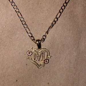 “M” Necklace